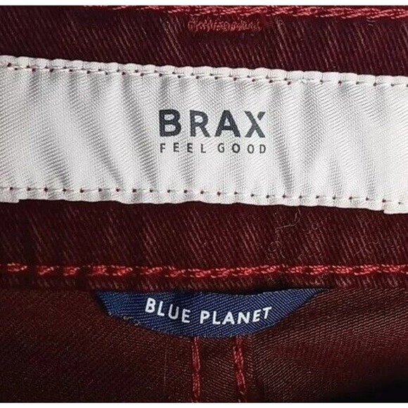 Brax Chuck Modern Fit Jeans in Burned Red - 32/34 - Picture 8 of 12